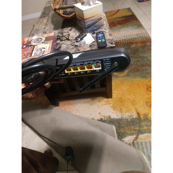 VERIZON FIOS MODEM Actiontec MI424WR Rev I Gigabit Wireless N Router - Picture 5 of 6